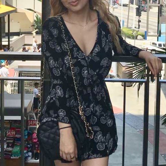 Forever 21 Pants - Floral Romper